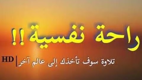 تلاوة صباحية هادئة سوف تأخذك لعالم آخر | حالات واتساب