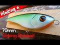 Making a sinking stickbait that catch fish