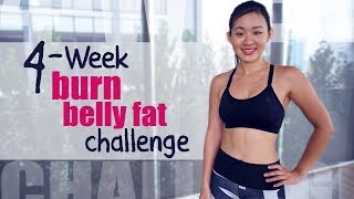 4-Week BURN Belly Fat Challenge | Joanna Soh