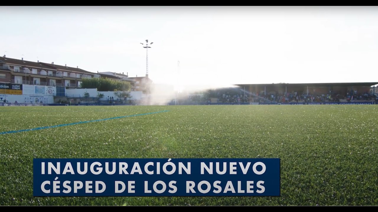 Inauguración césped ROSALES y Homenaje a JAVIER GRACIA GALICIA