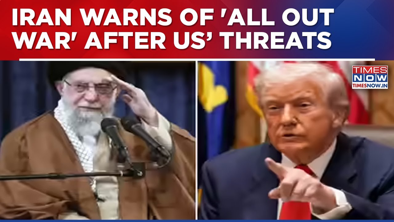 Iran Issues War Warning As Trump Says US Fleet Moving Toward Middle East May Avoid Force