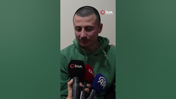 14 Ay Suriye'de Hapiste Kalan Türk Genci, Yaşadıklarını Anlattı