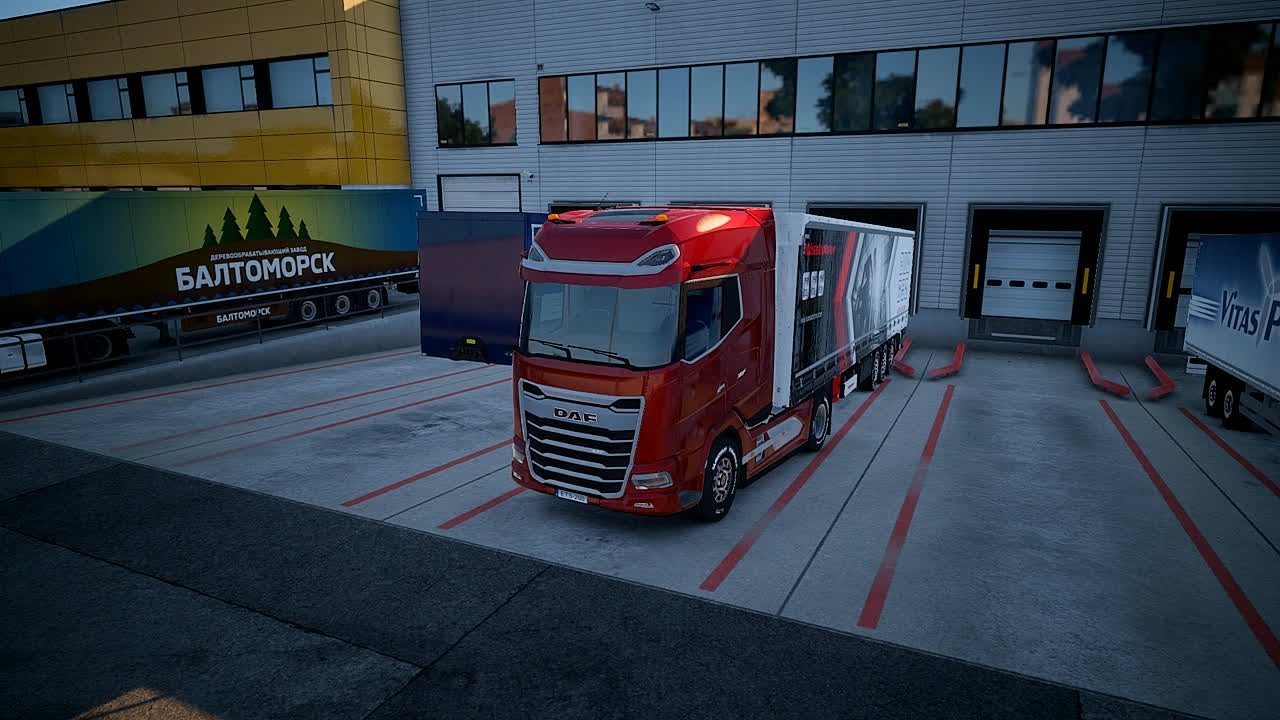 Euro Truck Simulator 2: Перевозка паллет - Росток, DE - Йёнчёпинг, SE