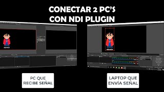 Conectar 2 PC's en OBS STUDIO con NDI PLUGIN