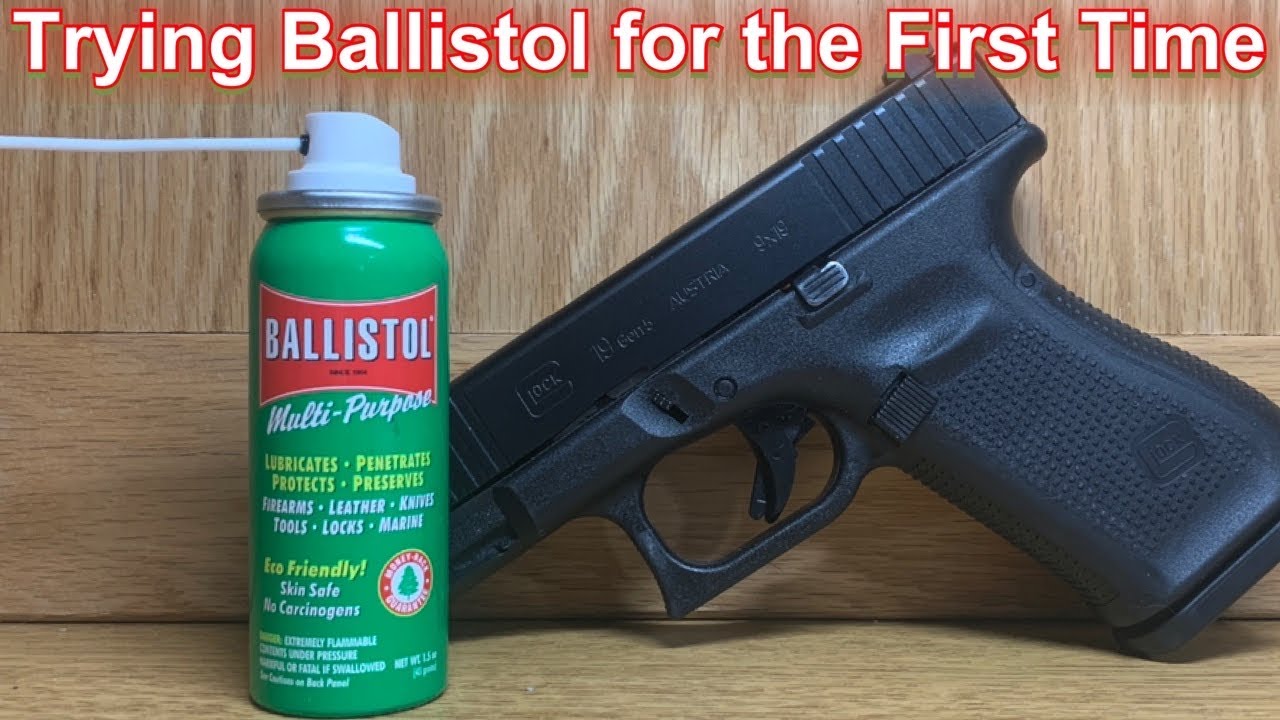 How to Field Strip and Clean a Glock with Ballistol