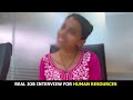 जॉब इंटरव्यू में अपनी बातों को सही से रखना सीखे || Real Interview Video | Edu Talk India