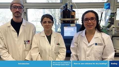 How to use Santai Science’s columns on the Biotage Isolera One?