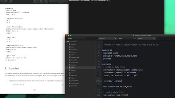 Fortran 90 tutorial - Part 4 - read/write to output files