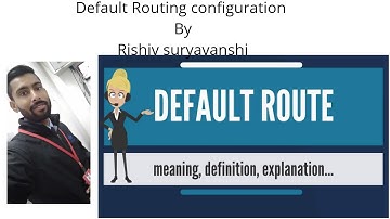 How to configure default routing in cisco packet tracer mobile.in hindi.