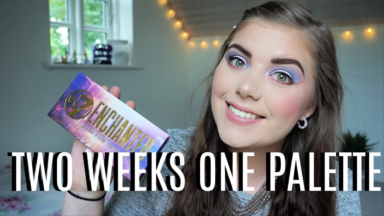 TWO WEEKS ONE PALETTE // W7 ENCHANTED PALETTE