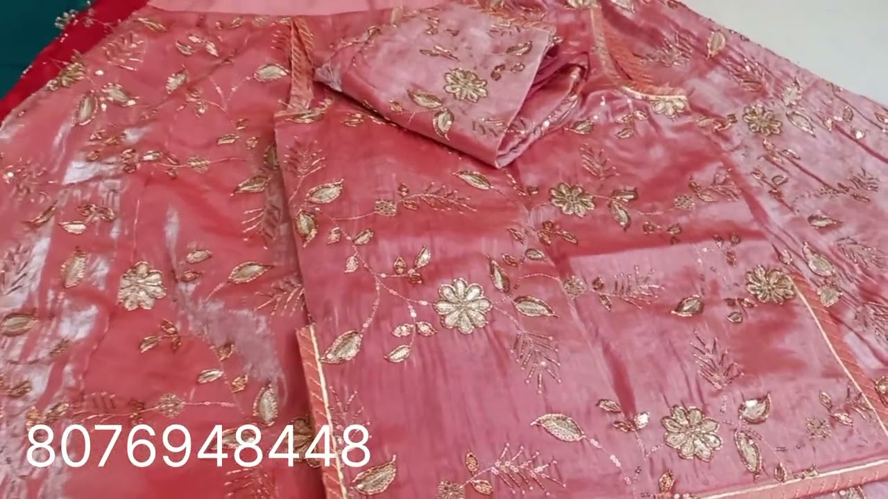 राजपूती पोशाक स्पेशल डिजाइन सेम मैचिंग 