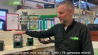 Download Lagu BirdGard pro met adapter 230v | 75 spreeuw merel - BTN de Haas (199969) MP3