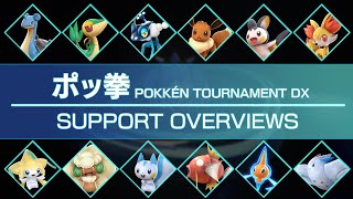 Pokkén Tournament DX Support Overviews ft. Comboster