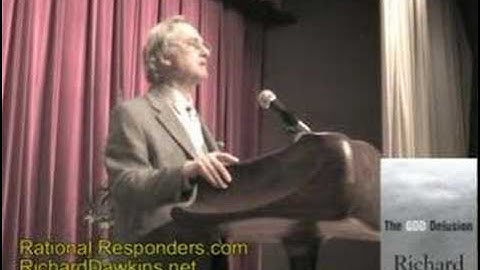 Richard Dawkins Reads The God Delusion Part 2