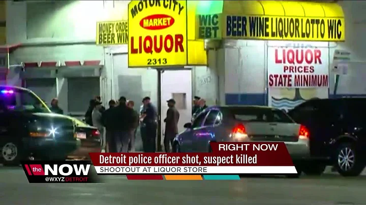 Off-duty Detroit police officer shot during robbery attempt