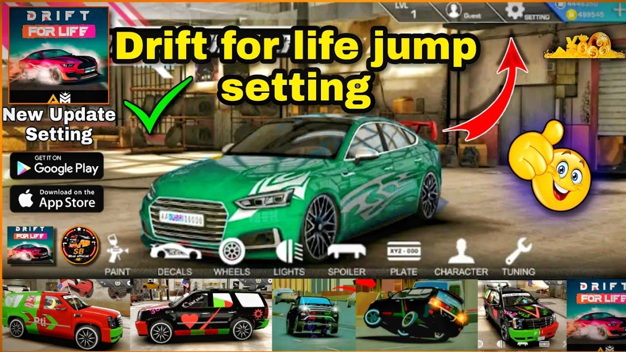 drift for life game setting hajwala for life download #saifbhaiofficia