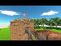 Archer Tower vs All Units Animal Revolt Battle Simulator