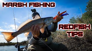 Marsh Fishing for Redfish **Plus Tips and Tutorials**