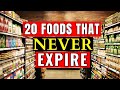20 Foods To STOCKPILE That NEVER EXPIRE