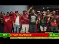 Cic julius malema addresses eff list conference