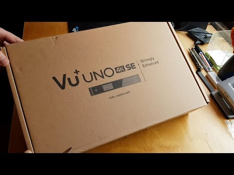 VU+ Uno 4K SE DVB-C  Linux Kabelreceiver (UHD, 2160p) schwarz | Unboxing | Flashen etc. [HD]