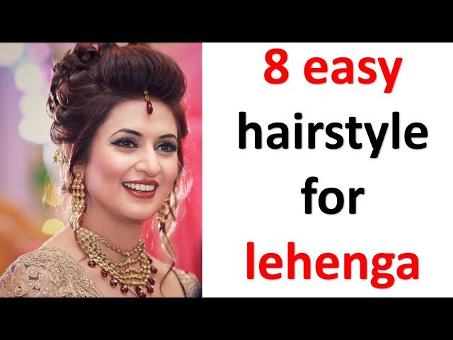 23 Ultimate Hairstyles For Lehenga Look-2023 Version