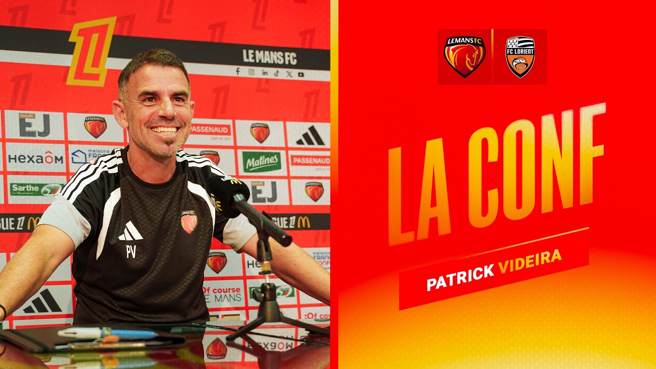 🎙️ 𝐏𝐚𝐭𝐫𝐢𝐜𝐤 𝐕𝐢𝐝𝐞𝐢𝐫𝐚 avant Le Mans FC-FC Lorient