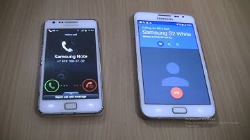 Over the Horizon Incoming call & Outgoing call at the Same Samsung Galaxy S2 White +Note 1 Android 7