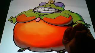 Horacio the handsnake - Queen Bean (Mario)