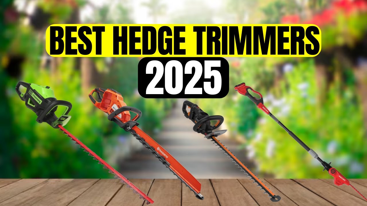 The 5 Best Hedge Trimmers to Buy in 2025 - YouTube