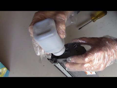laser printer toner re-fill