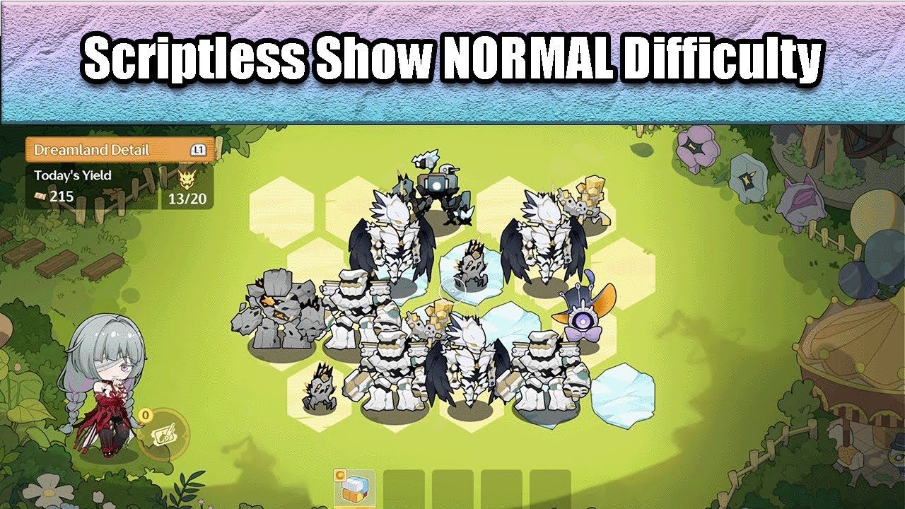 Scriptless Show Normal Difficulty - Phantasma Dreamland Event | Wuthering Waves (WuWa)