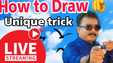 How to draw all trick Live✅💞//exclusive trending live foryou👈￼
