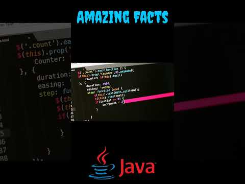 Facts about Java Programming Language ⚡💎🧐 #short #ytshorts #java #computer