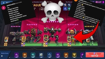 CHALLENGES AT HANGAR SHOWDOWN 💀💀💀 #1 | MECH ARENA