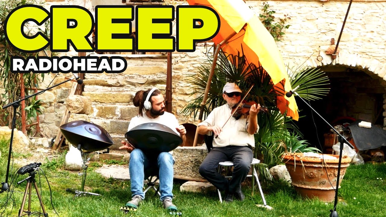 Creep - Radiohead (HandPan and Violin Cover)