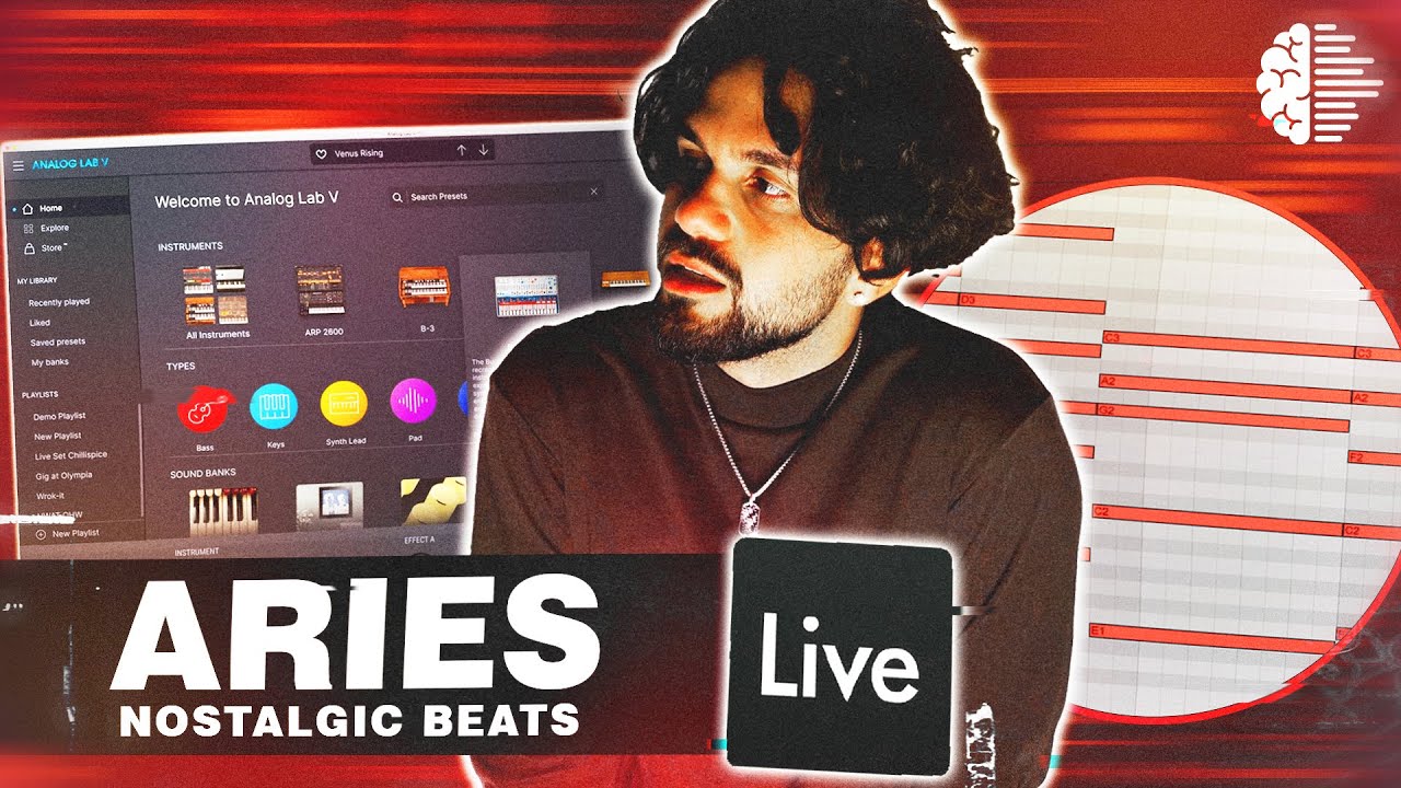 How To Make NOSTALGIC BEATS For ARIES | Ableton Live 11 Tutorial