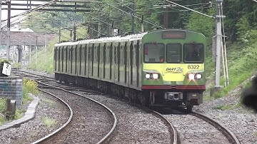 8300 and 8510 Class Dart Trains - Killester Station, Dublin