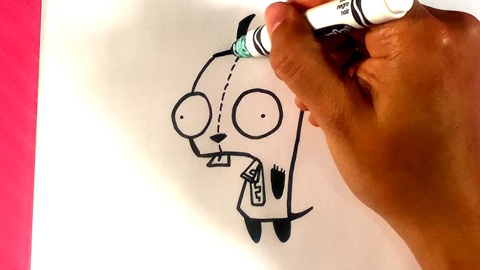 Comment Dessiner L'envahisseur Zim Gir