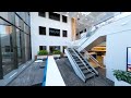 Office drone tour by indoor drone tours