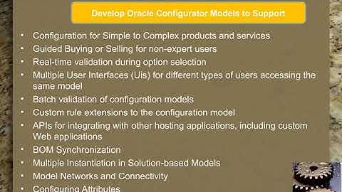 Develop Oracle Configurator Models with the Best Team at Aeolus Solutions