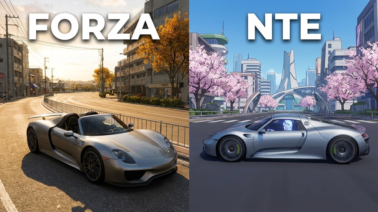 Porsche 918 Spyder | FrozaHorizon6vs.NTE異環- YouTube