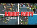 EVOWORLD CHAOS! Developer Goes CRAZY Spawning Gems &amp; Rabbits!