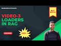 What Are Loaders in RAG? 🤖 Made SUPER Easy 🚀 | Don’t Skip This! || Aditya Suyal
