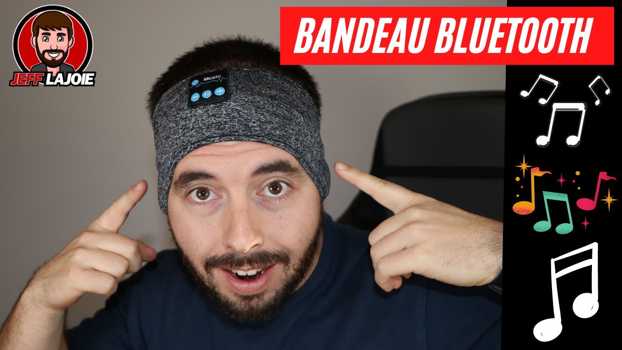 Avis / test - Casque de Sommeil bluetooth Bandeau Ecouteurs pour