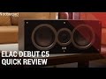 Elac debut c5 review  center channel home theater speaker india