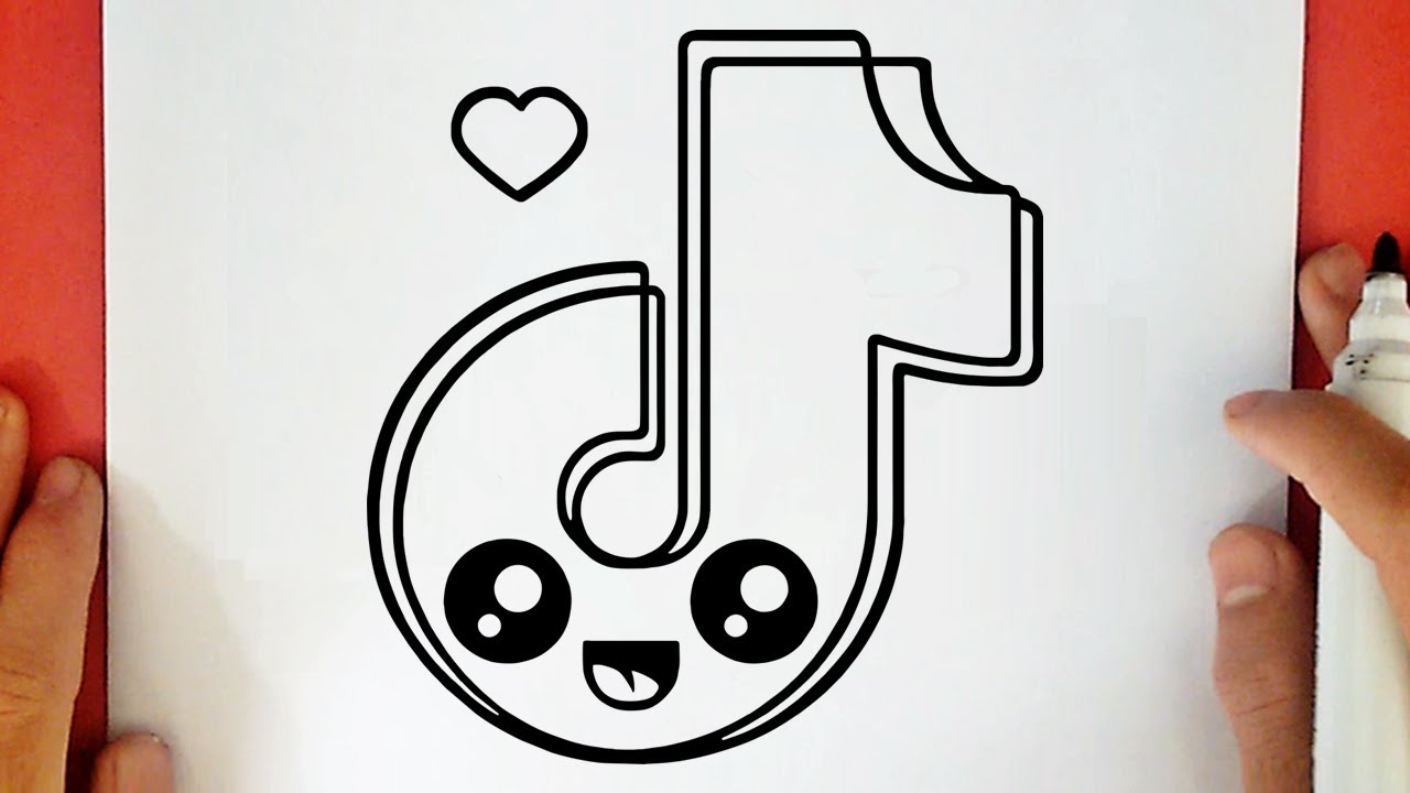 COMMENT DESSINER LE LOGO TIK TOK KAWAII YouTube COMMENT DESSINER LE LOGO TIK TOK KAWAII YouTube