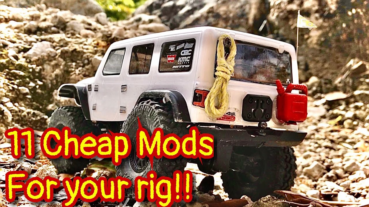 Axial Scx24 DIY UPGRADES & MODIFICATIONS 🛠 #Scx24mods 🛠 - YouTube