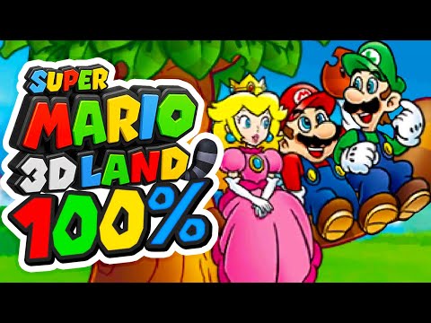 Super Mario 3D Land - 100% Longplay Full Game Walkthrough No Commentary Gameplay Playthrough