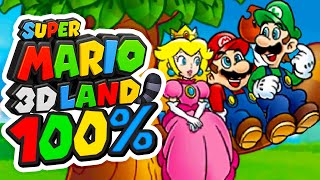 Super Mario 3D Land - 100% Longplay Full Game Walkthrough No Commentary Gameplay Playthrough